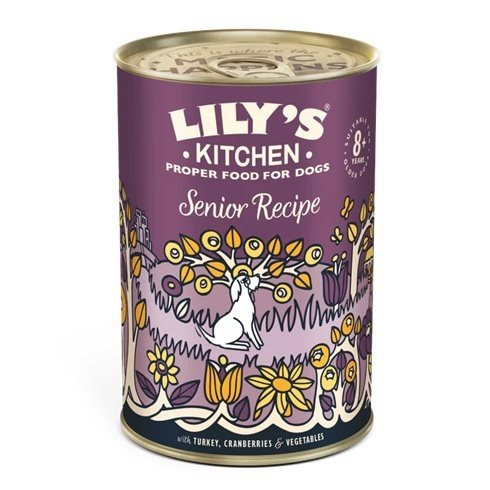 Lily´s Senior Dog Turkey Recipe 400g 