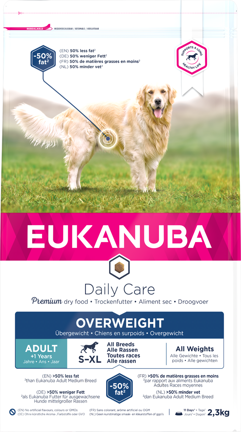 Eukanuba dog Daily care overweight 2,3kg