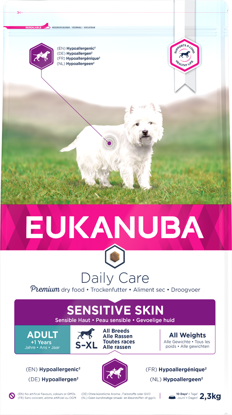 Eukanuba dog Daily care sensitive skin 2,3kg