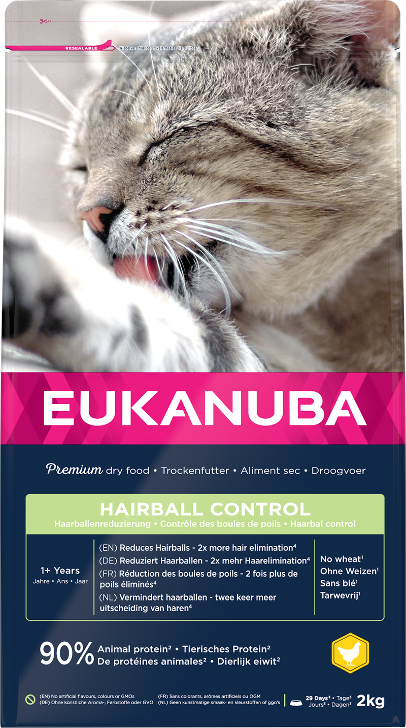 Eukanuba Cat Adult hairball 2kg