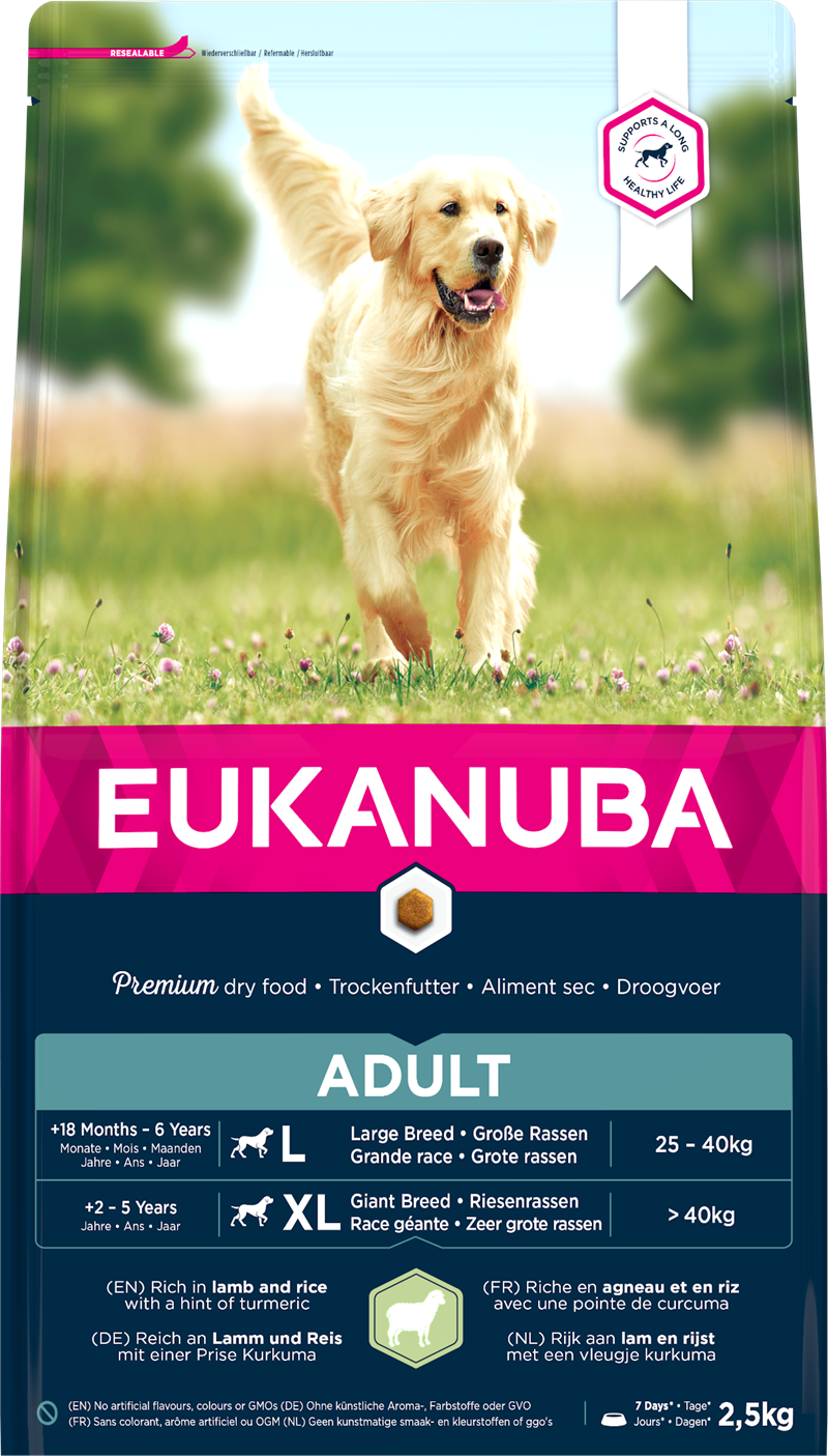Eukanuba dog adult Large lamb & rice 12kg