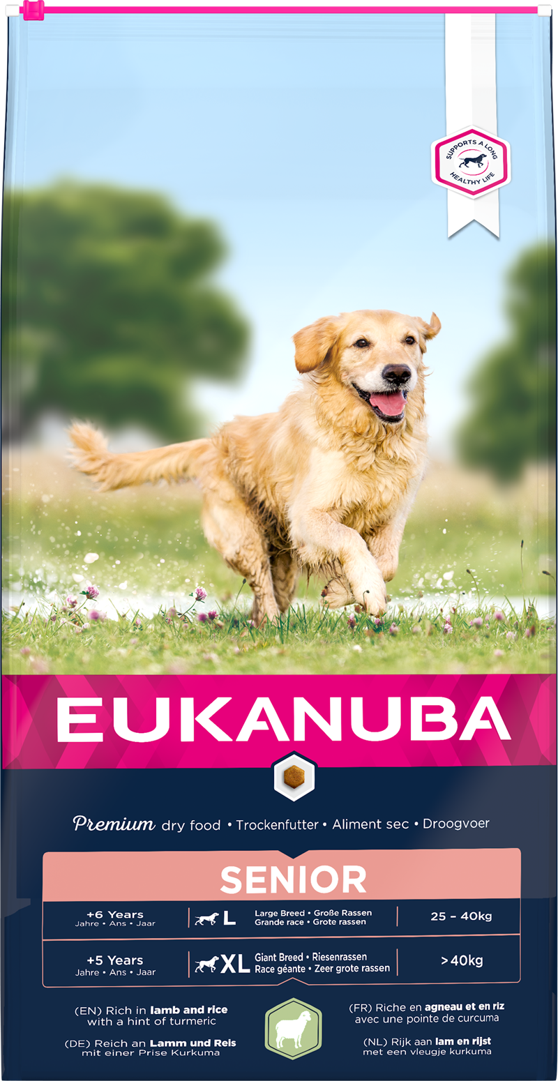 Eukanuba dog Senior large lamb & rice 12kg