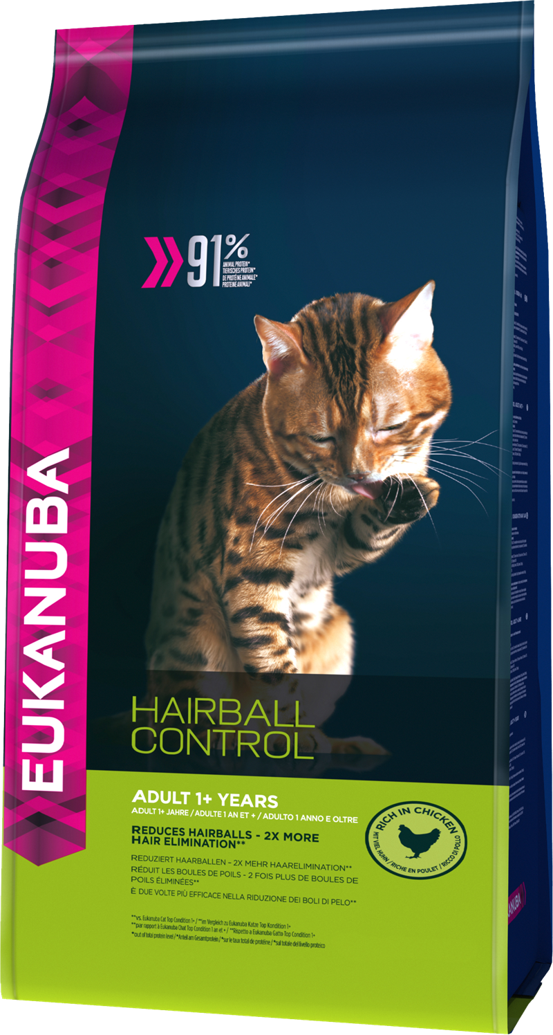 Eukanuba Cat Adult hairball 10kg