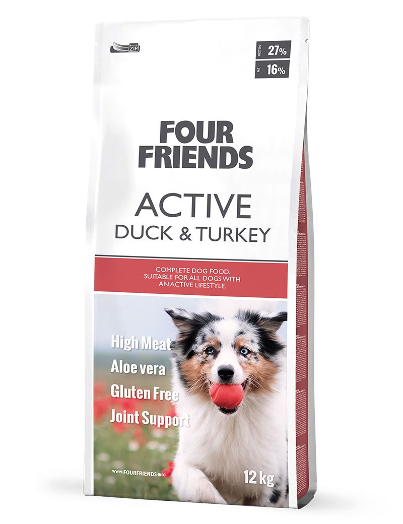 FourFriends Active Duck & Turkey (fd sensidog high) 12kg