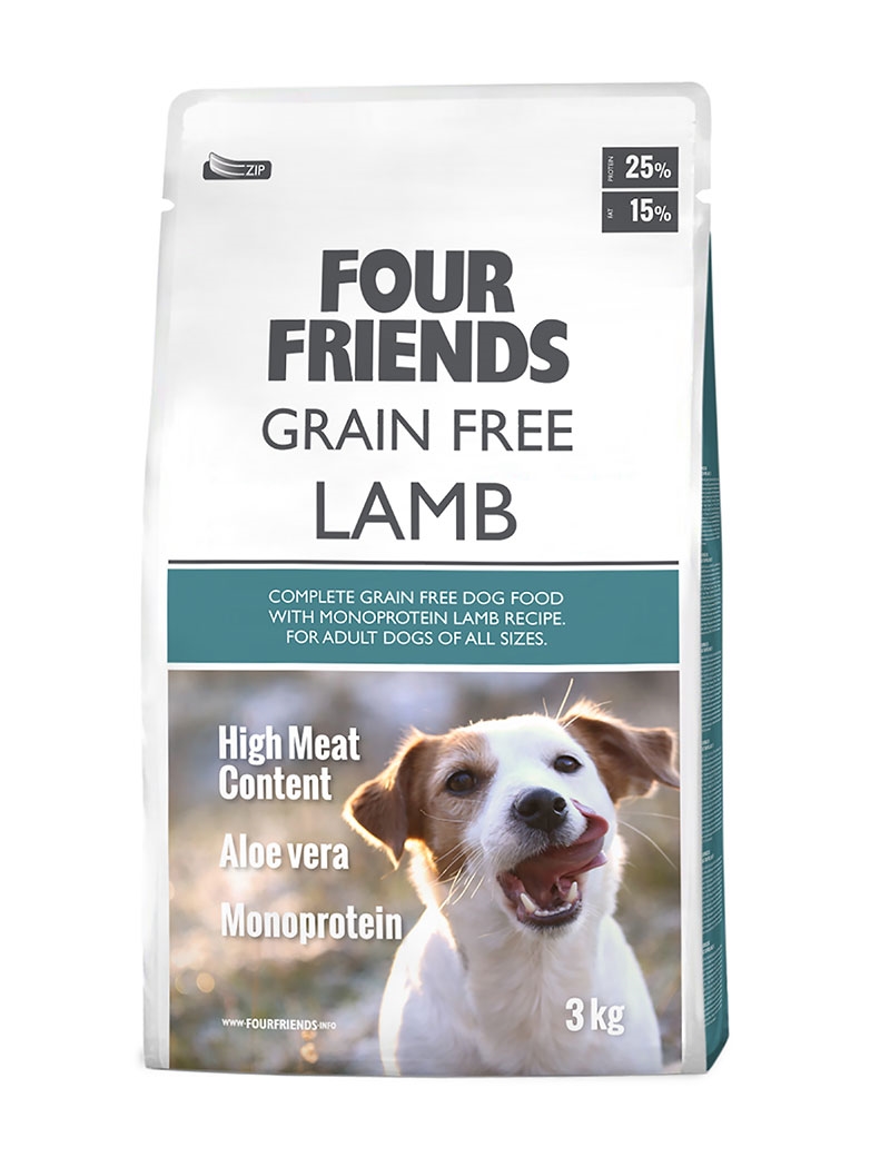 FourFriends grainfree lamm 3kg