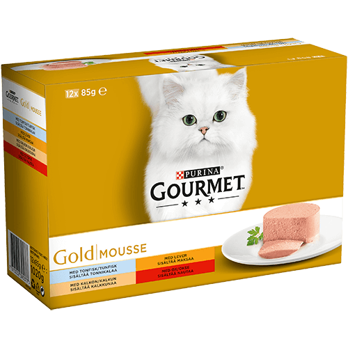 Gourmet Gold i mousse 12-p