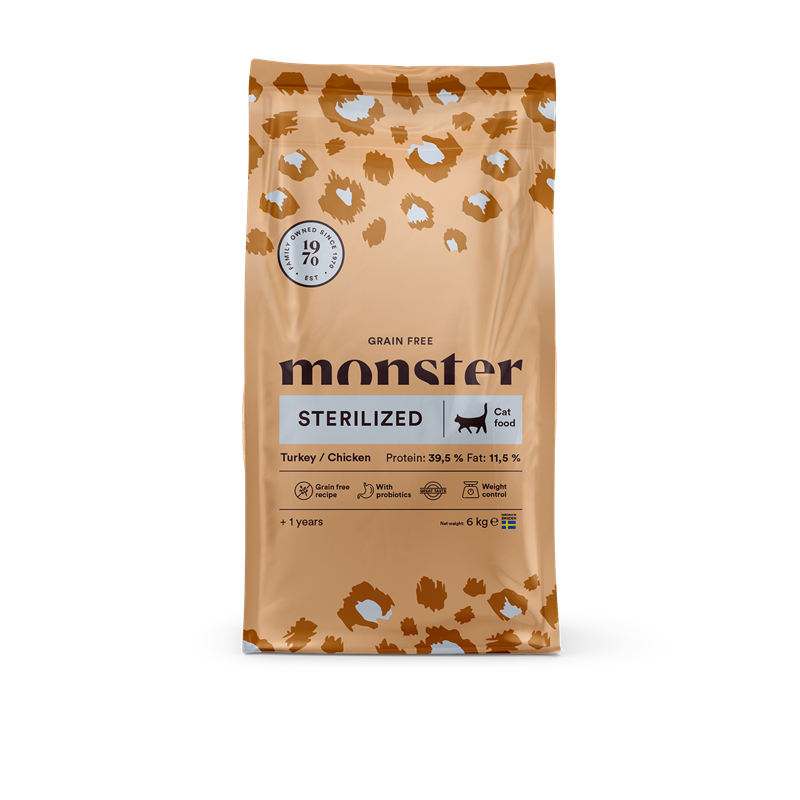 Monster Katt Grain Free Sterilized 6kg