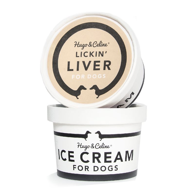 Hugo & Celine glass Lickin Liver 120g