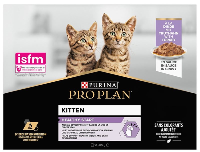 Pro Plan våtfoder kitten kalkon 10-pack