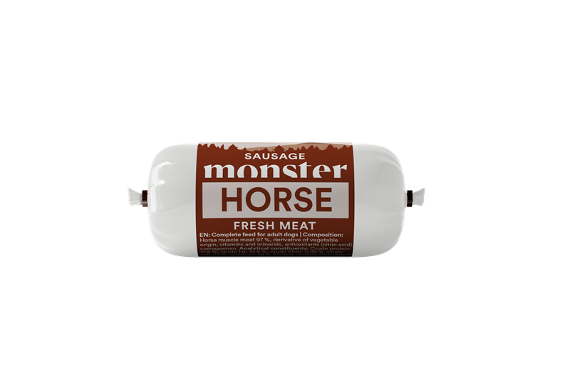Monster Dog Sausage Horse 80g