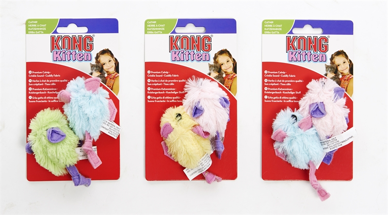 Kong Cat Kitten Mice 2-pack