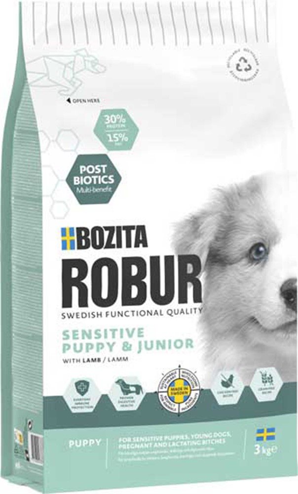 Robur Sensitive Puppy Lamb 3kg