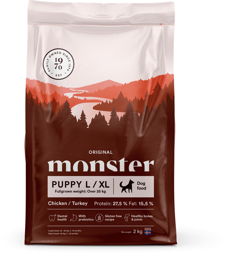 Monster Original puppy L/XL 2kg