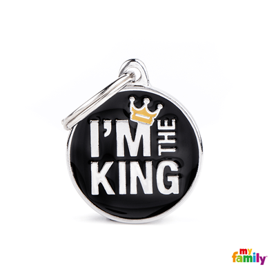 ID-bricka "I´m the King" M