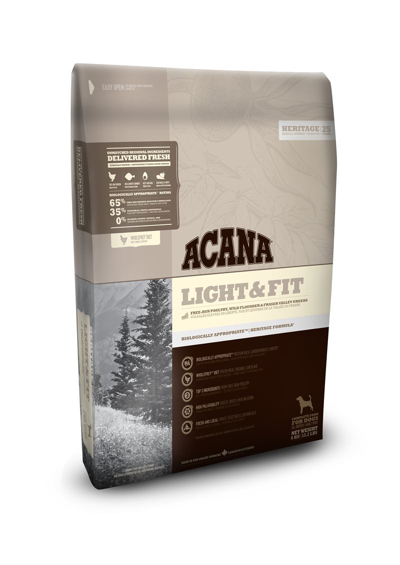 Acana Heritages Light & fit 6kg