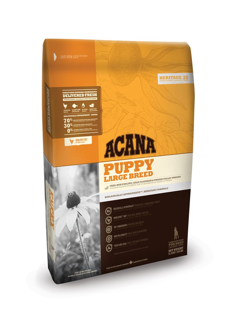 Acana Heritage Puppy large breed 11,4kg