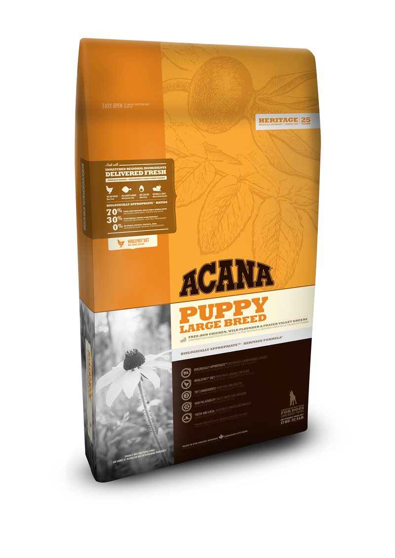 Acana Heritage Puppy large breed 17kg