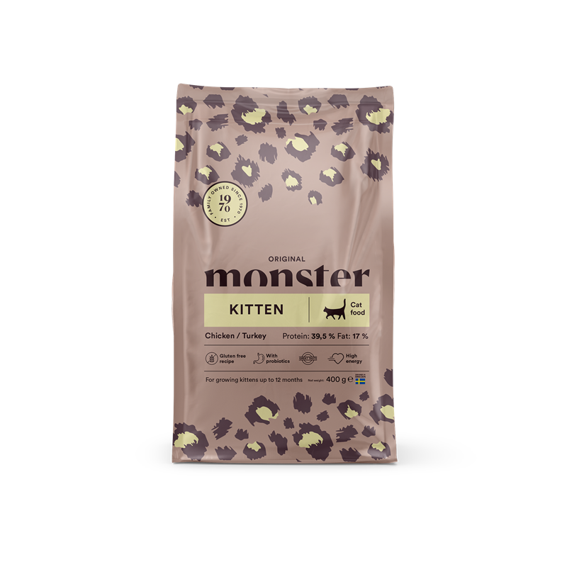 Monster Katt Original Kitten 400g