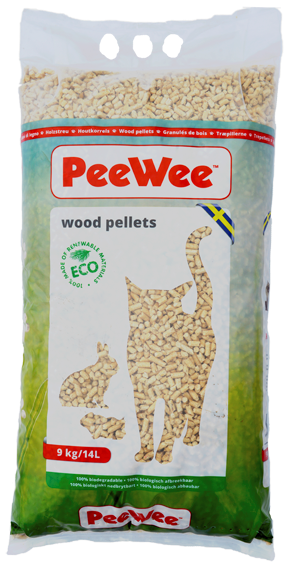 Peewee Träpellets 14 liter