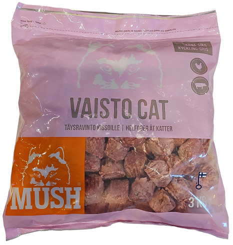 MUSH Vaisto Katt Rosa 3kg