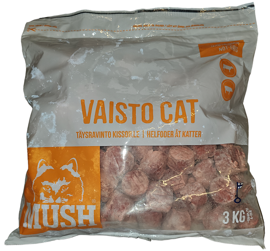 MUSH Vaisto Katt Vit 3kg