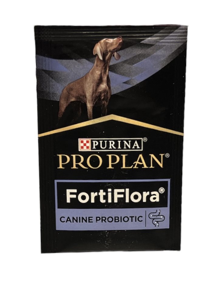 Fortiflora mjölksyrebakterier 1gram/påse (för hund)