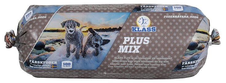 Klass Plus Mix 500g fryst hundfoder