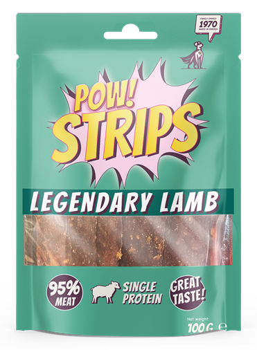 POW! Strips Legendary Lamb 100g