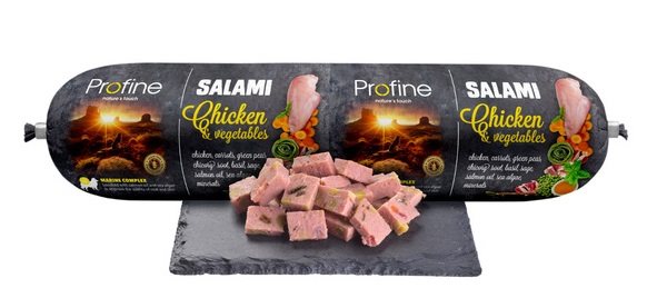 Profine köttkorv kyckling/grönsaker 800g