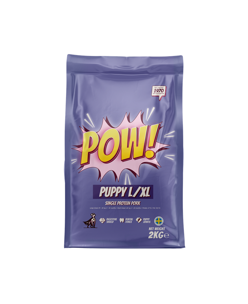 POW! Puppy Large/XL 2kg