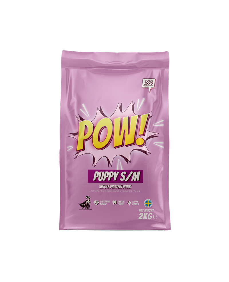 POW! Puppy Small/Medium 2kg