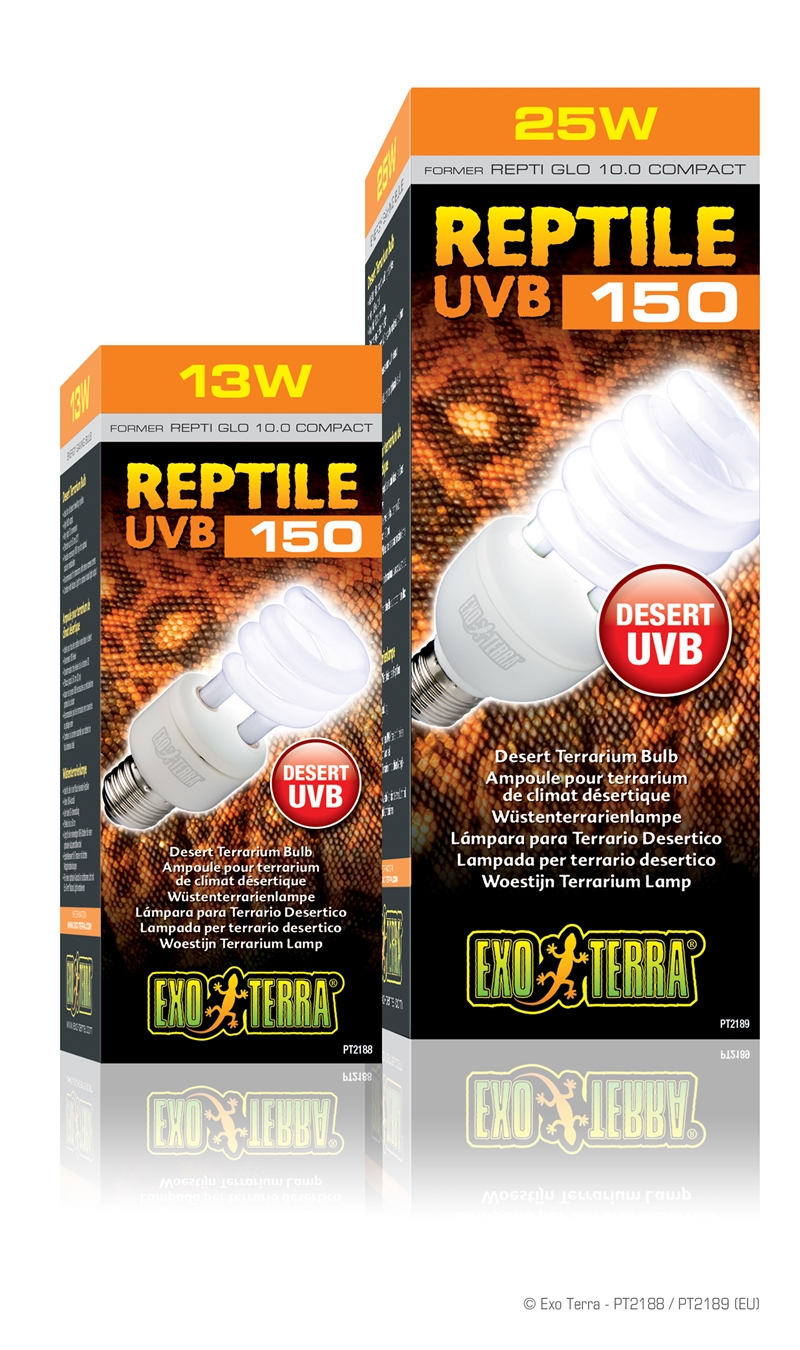 Repti-glo UVB 150 för öken/stäpplevande