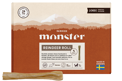 Monster Rawhide Reindeer Roll Small Box