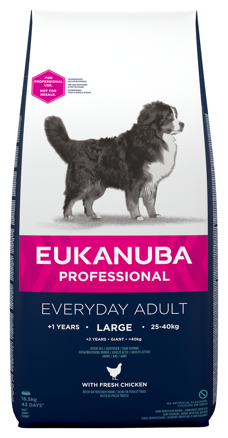 Eukanuba adult everyday care large breed 16,5kg