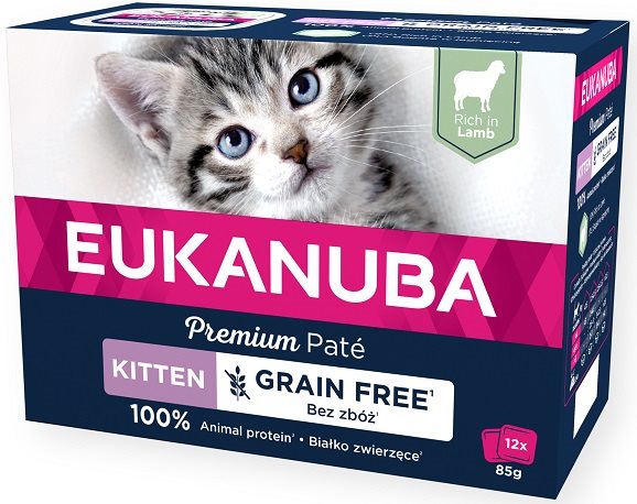 Eukanuba Kitten Lamb Pate 12x85g