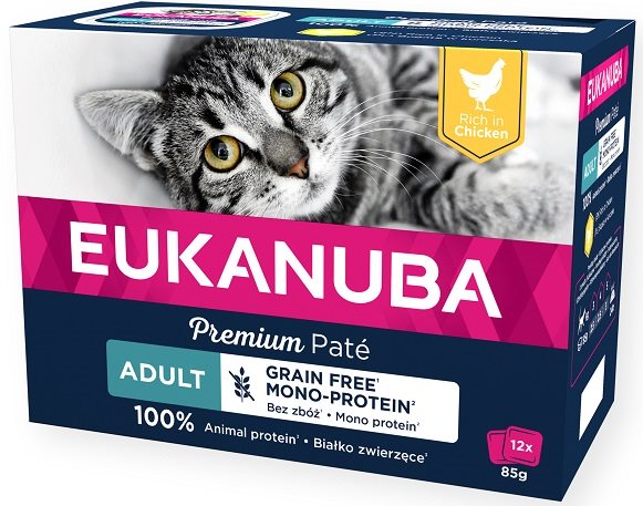 Eukanuba Adult Chicken Pate 12x85g