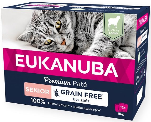 Eukanuba Senior Lamb Pate 12x85g