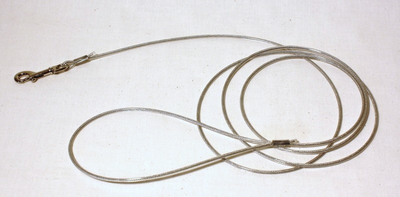 Wirekoppel 3mm/180cm transparent