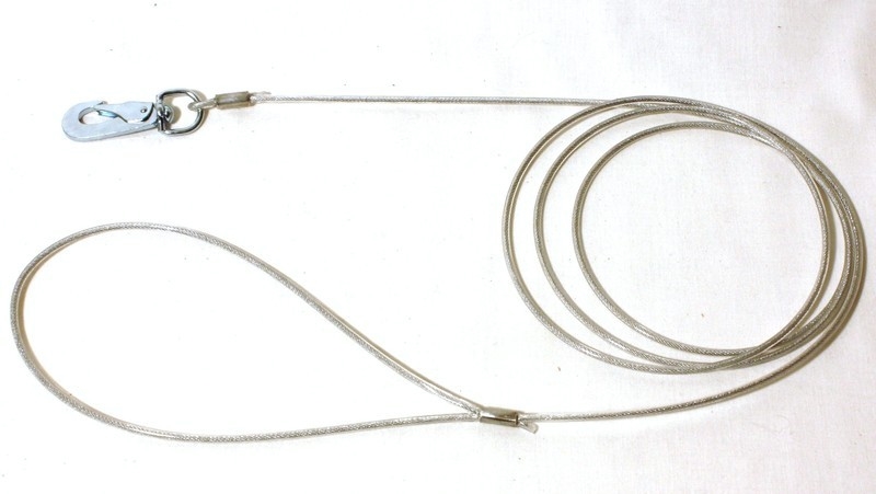 Wirekoppel 3mm/180cm transparent
