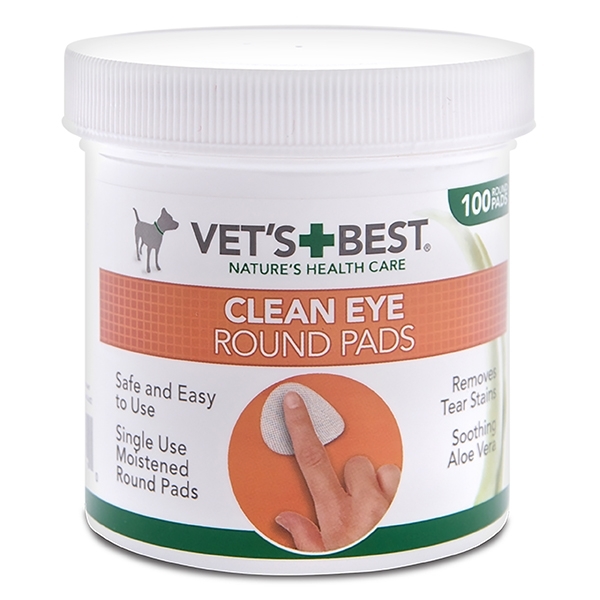 Vets Best Clean Eye pads 100-p