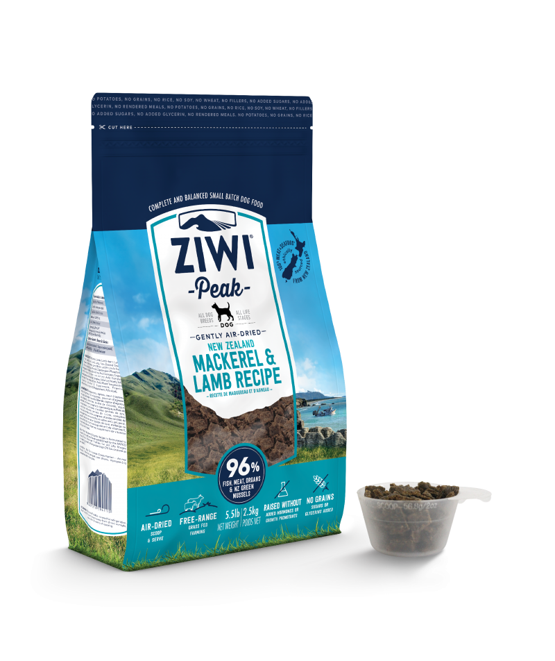 Ziwi Peak Dog air-dried mackrel & lamb 4kg