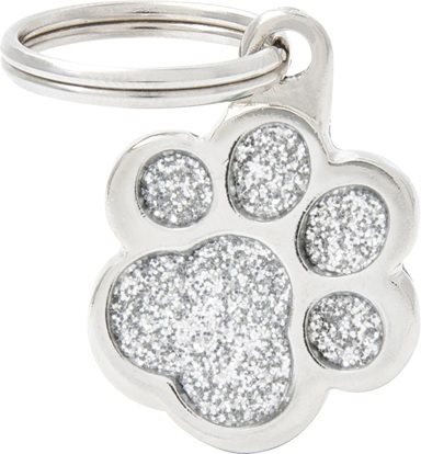 ID-bricka Shine Tass Silver Liten