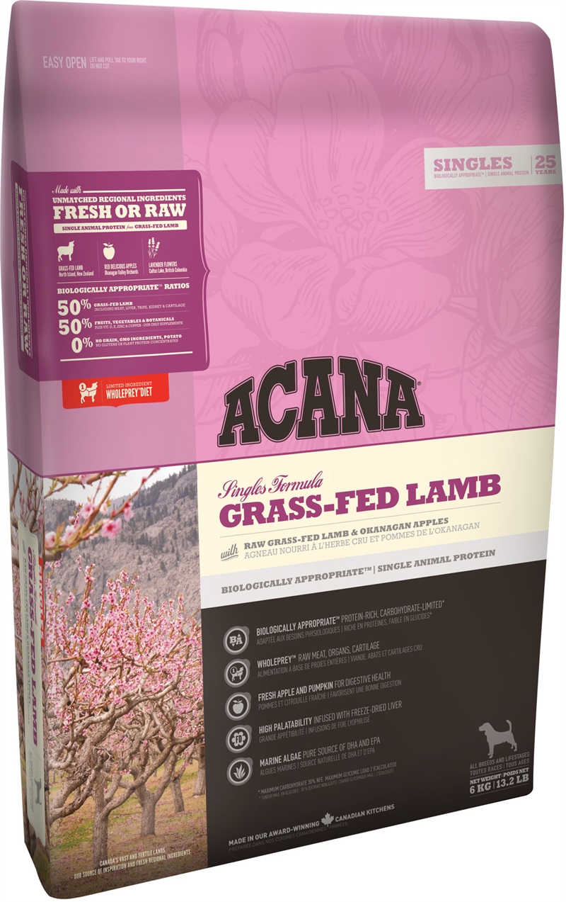 Acana Grass-fed lamb 17kg