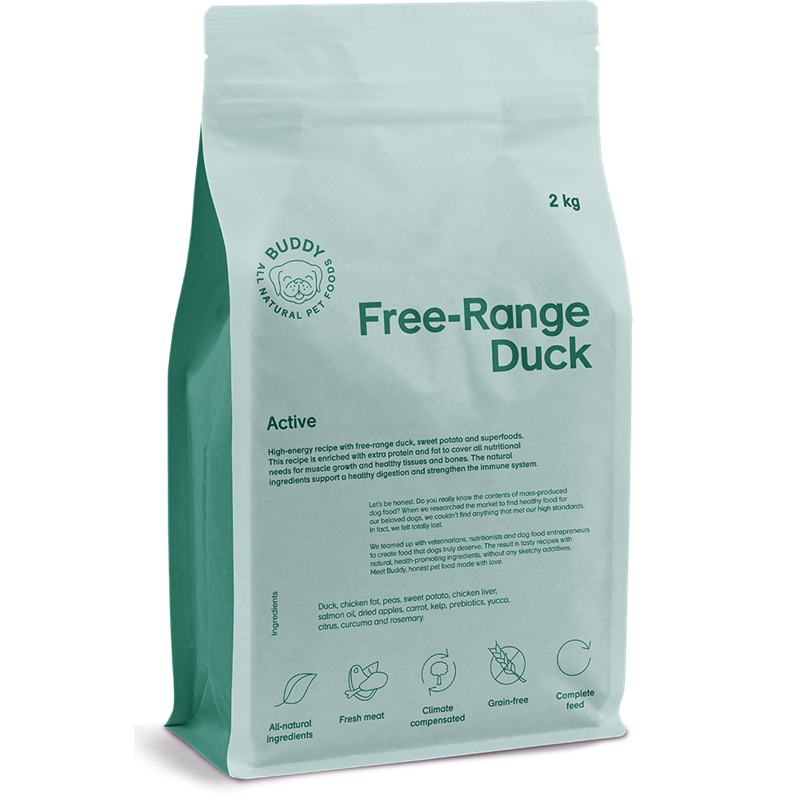 Buddy petfoods free-range duck 12kg