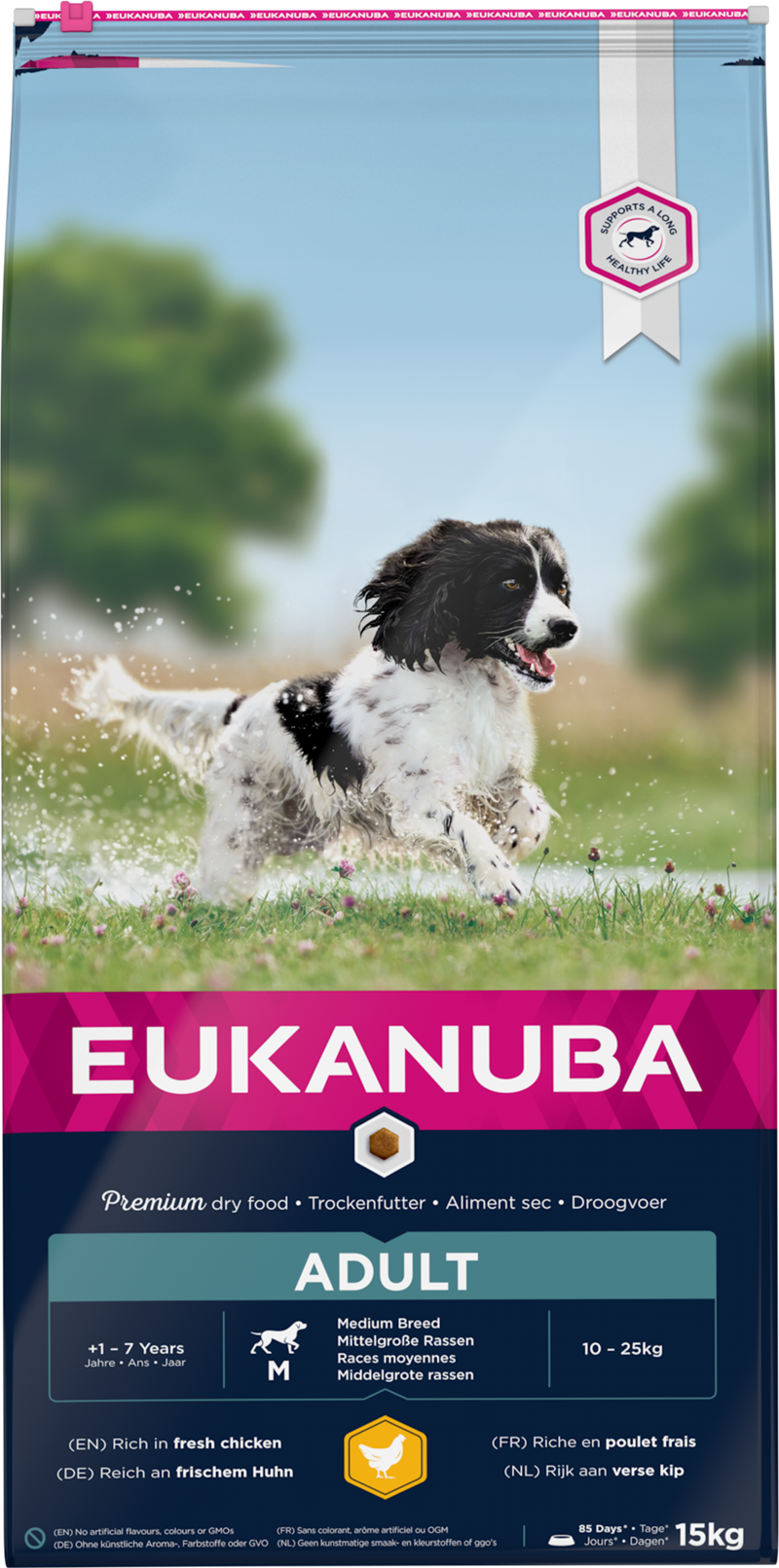 Eukanuba dog adult medium 15kg