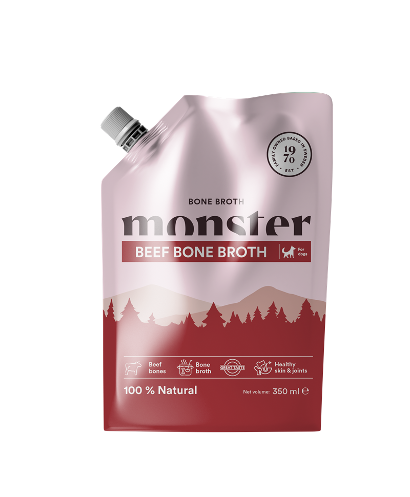 Monster Dog Bone Broth Beef 350ml