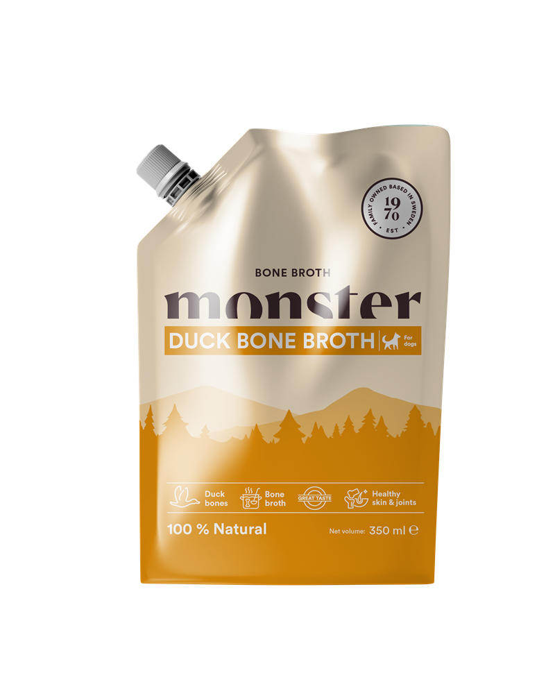 Monster Dog Bone Broth Duck 350ml