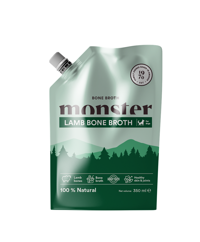 Monster Dog Bone Broth Lamb 350ml