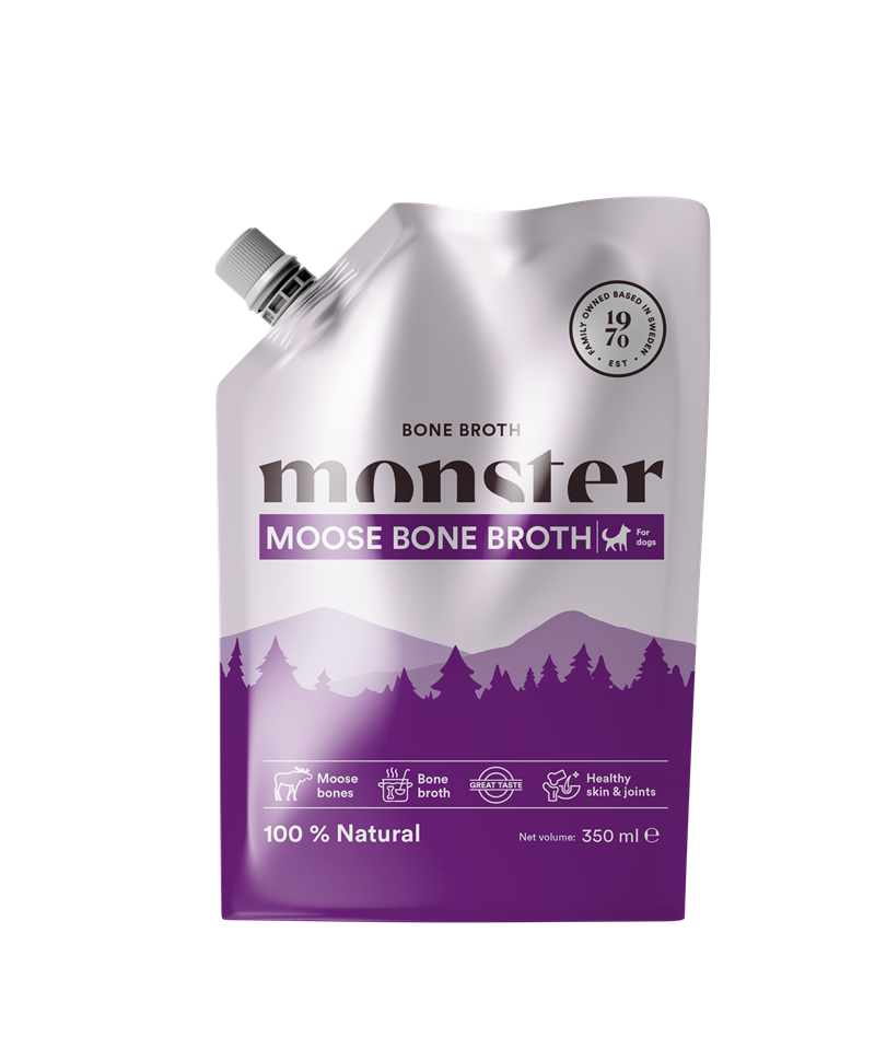 Monster Dog Bone Broth Moose 350ml