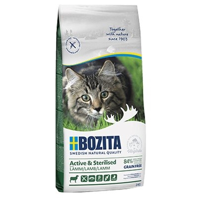 Bozita Active & sterilised GF 10kg